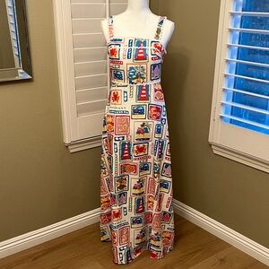 Commense Multicolor Graphic Maxi Dress